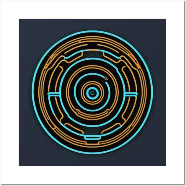 Tron Disc Tron Legacy Posters and Art Prints TeePublic